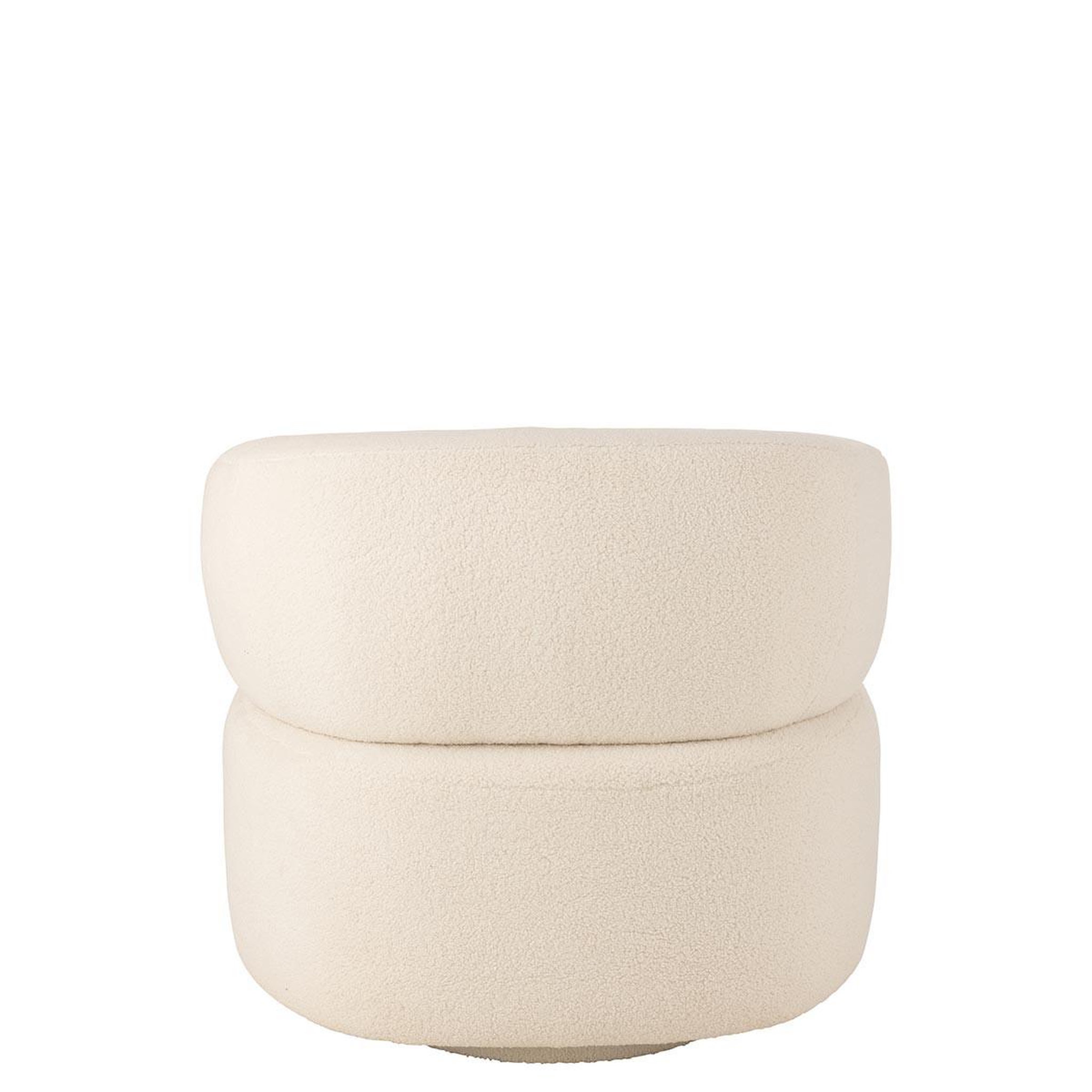 Voir la diapositive 4 : J-LINE Fauteuil lounge design  universe  83cm blanc