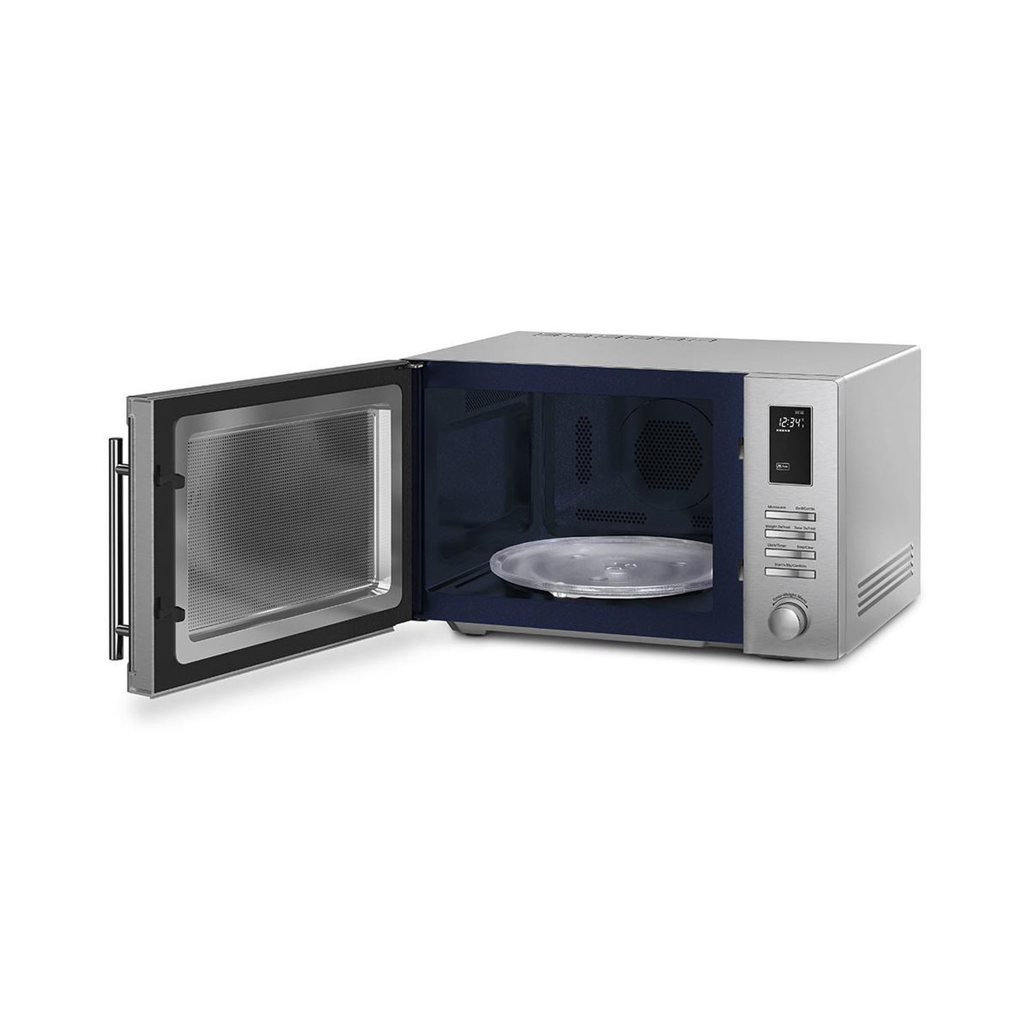 Voir la diapositive 3 : SMEG Four à micro-ondes à surface plane smeg moe25x avec gril 25 l 900 w acier inoxydable