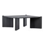 Voir la diapositive 1 : Paris Prix Table Basse Design  Rogaland  100cm Noir