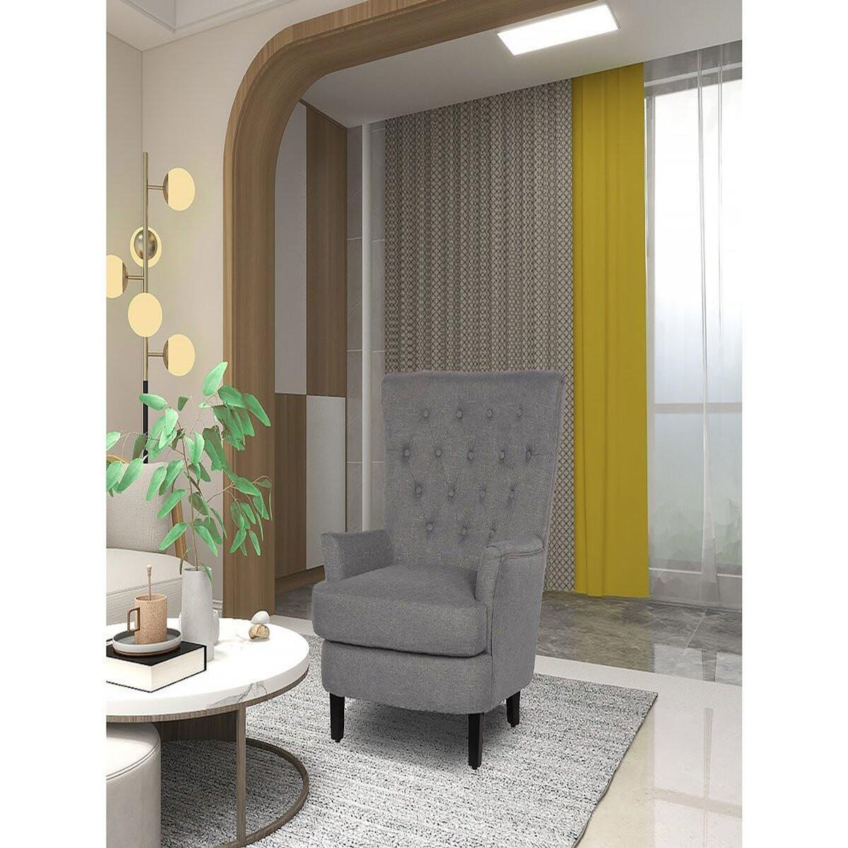 Habitat et Jardin Fauteuil  Arhus  - 1 place - Gris