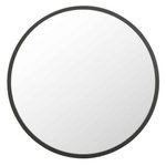 Paris Prix Miroir Mural Design  Matazo  80cm Noir Mat