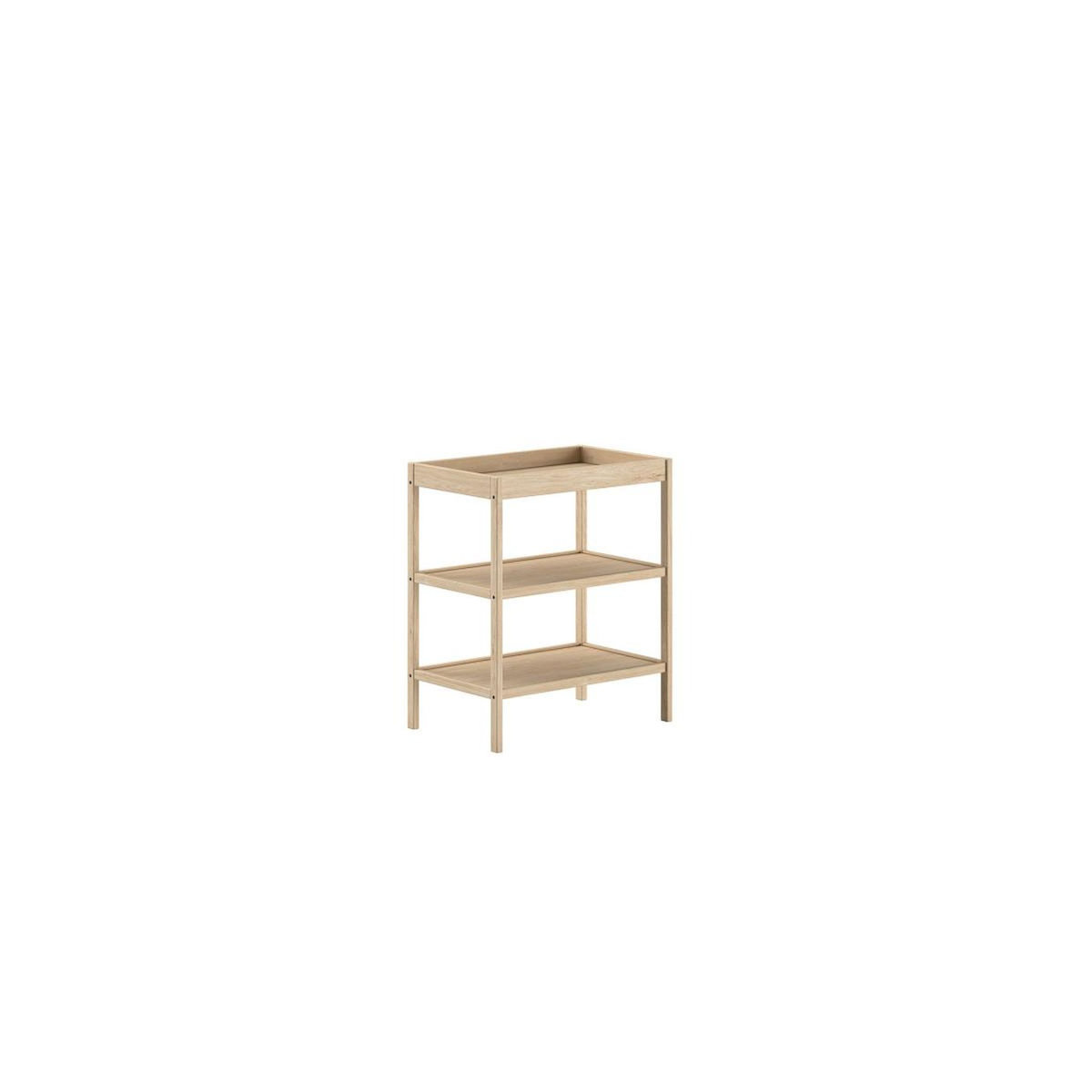 Paris Prix Pack - Lit Bébé & Table à Langer  Dino  60x120cm Naturel