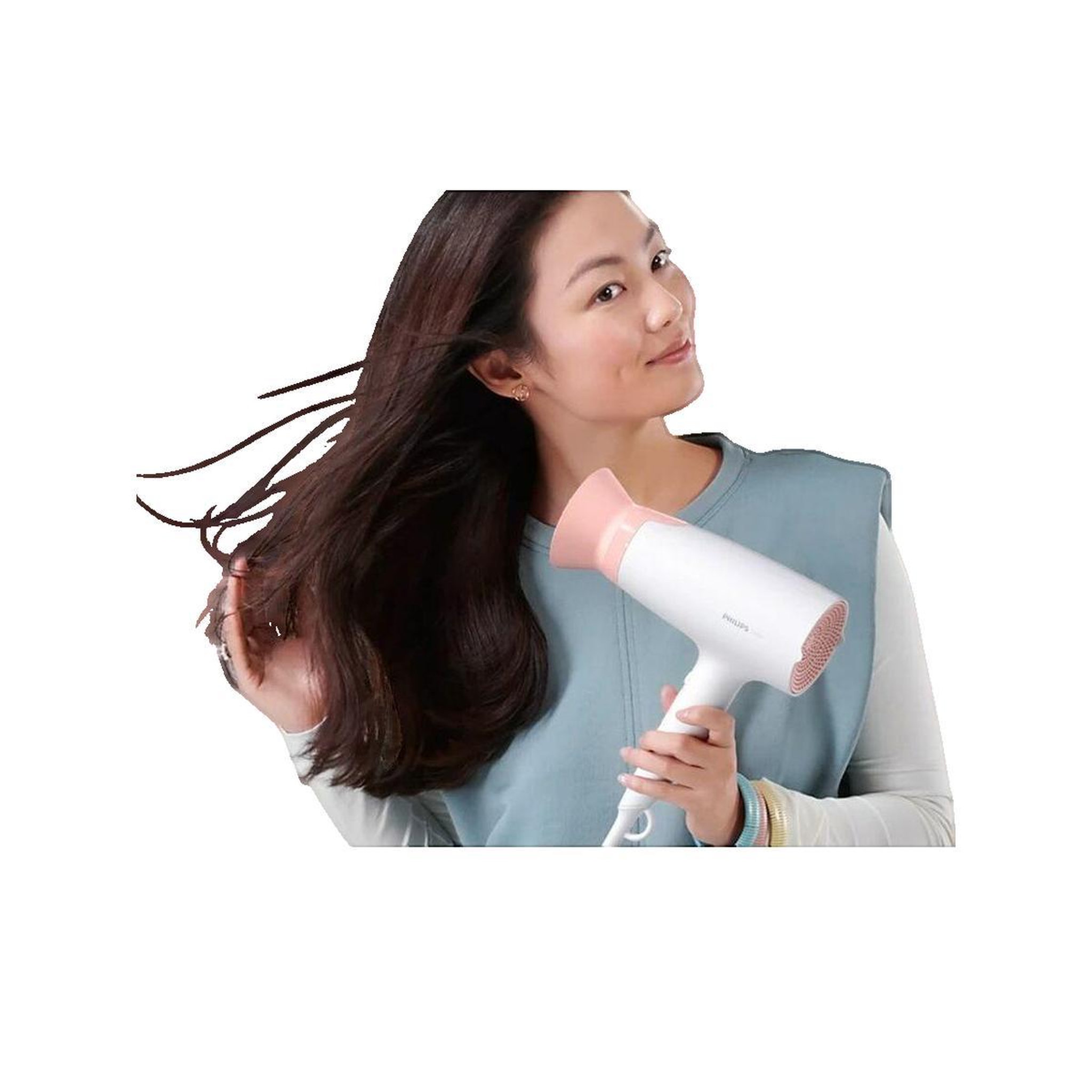 Voir la diapositive 3 : Philips Sèche-cheveux Philips 3000 Series blanc