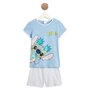 Voir la diapositive 1 : INEXTENSO Pyjashort bleu fille Stitch