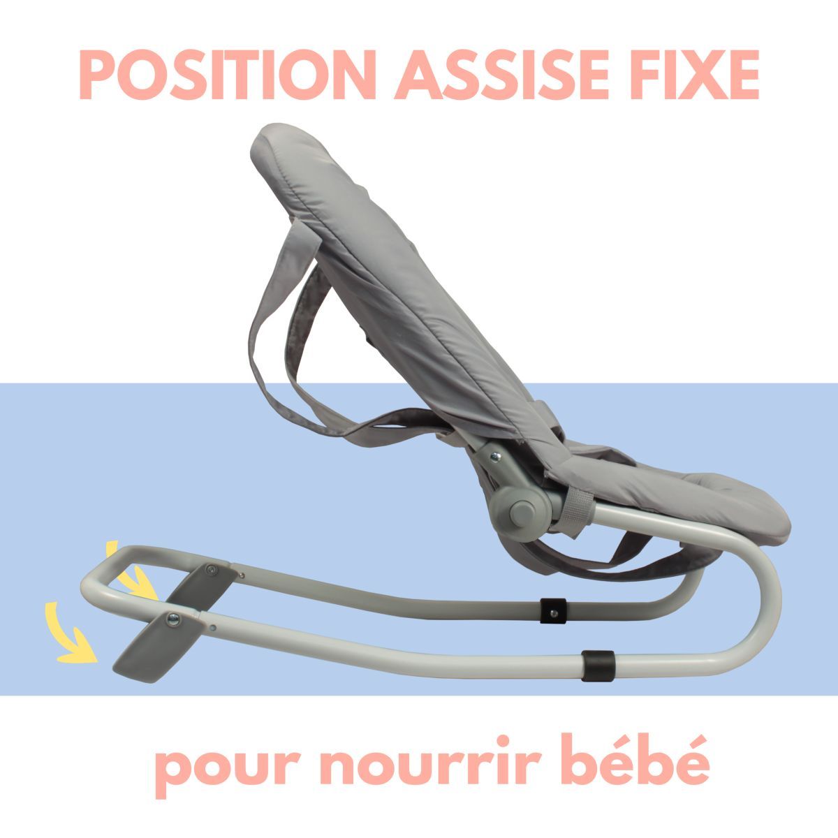 BAMBISOL Transat multipostions avec arche 