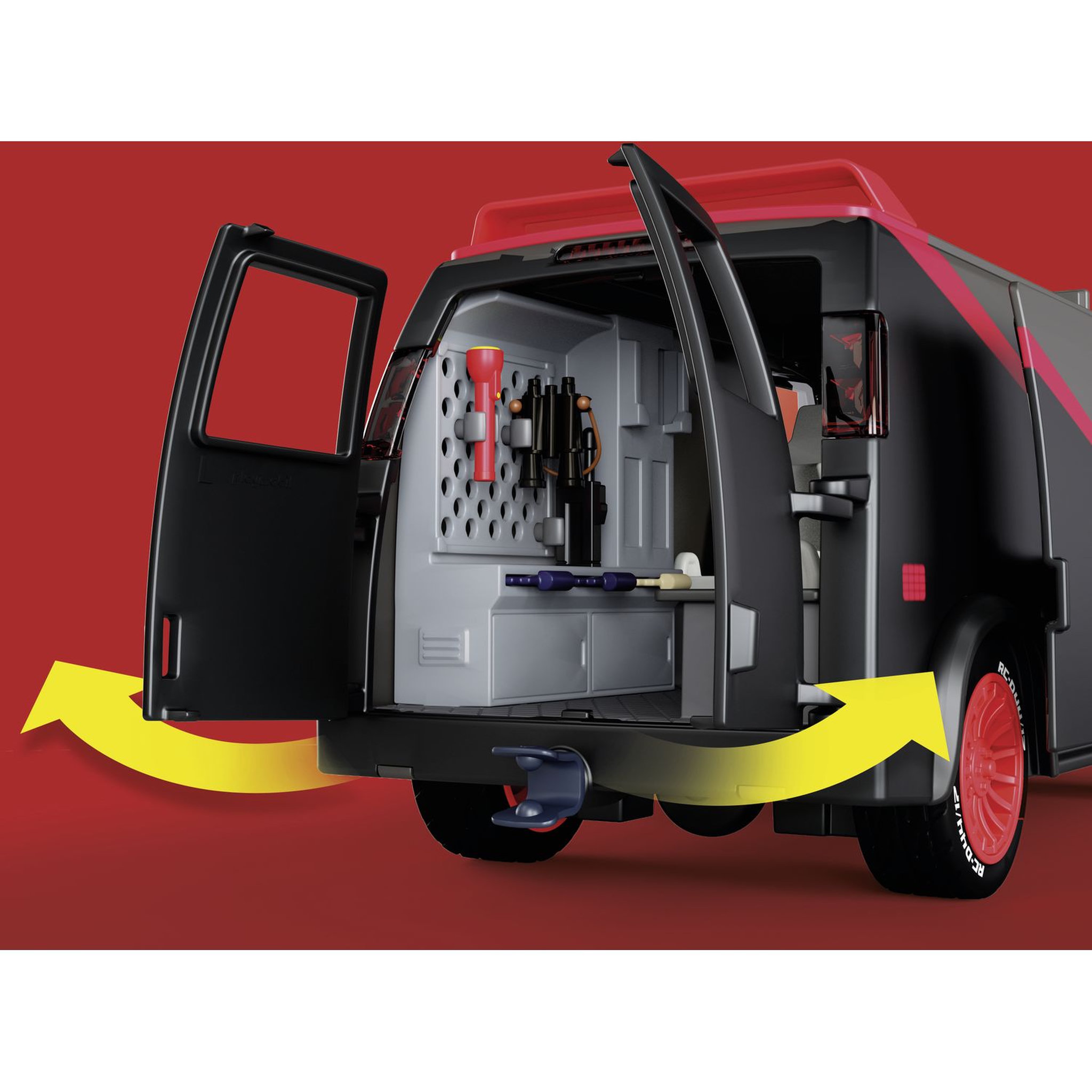 Voir la diapositive 6 : PLAYMOBIL 70750 THE A-TEAM - Le Fourgon de l'Agence tous risques