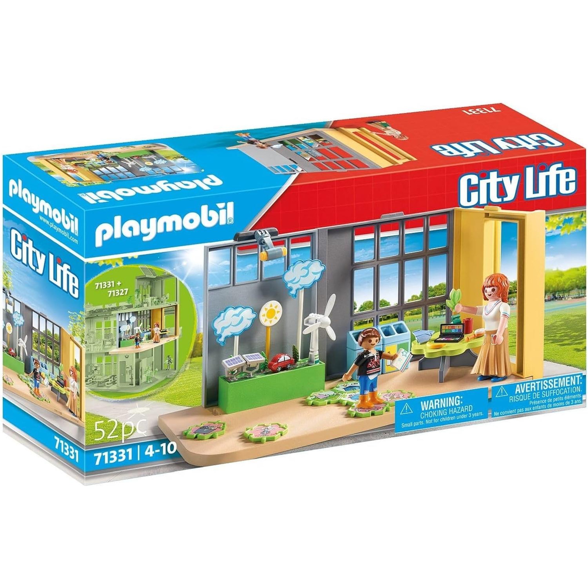 PLAYMOBIL City Life - Classe éducative sur l'écologie