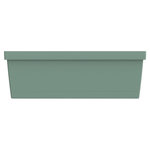 GARDENSTAR Balconnière + plateau L50 cm vert sauge