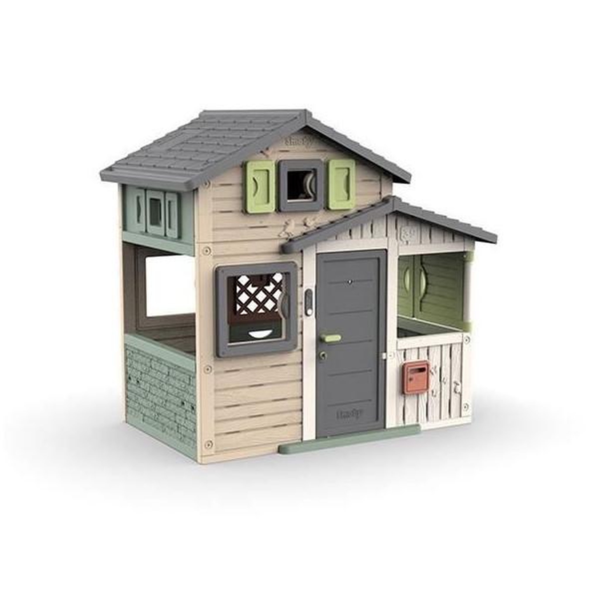 SMOBY Smoby Life - Maison Friends House Evo - Moderne et spacieuse - Portillon - Boite aux Lettres - Des 3 ans