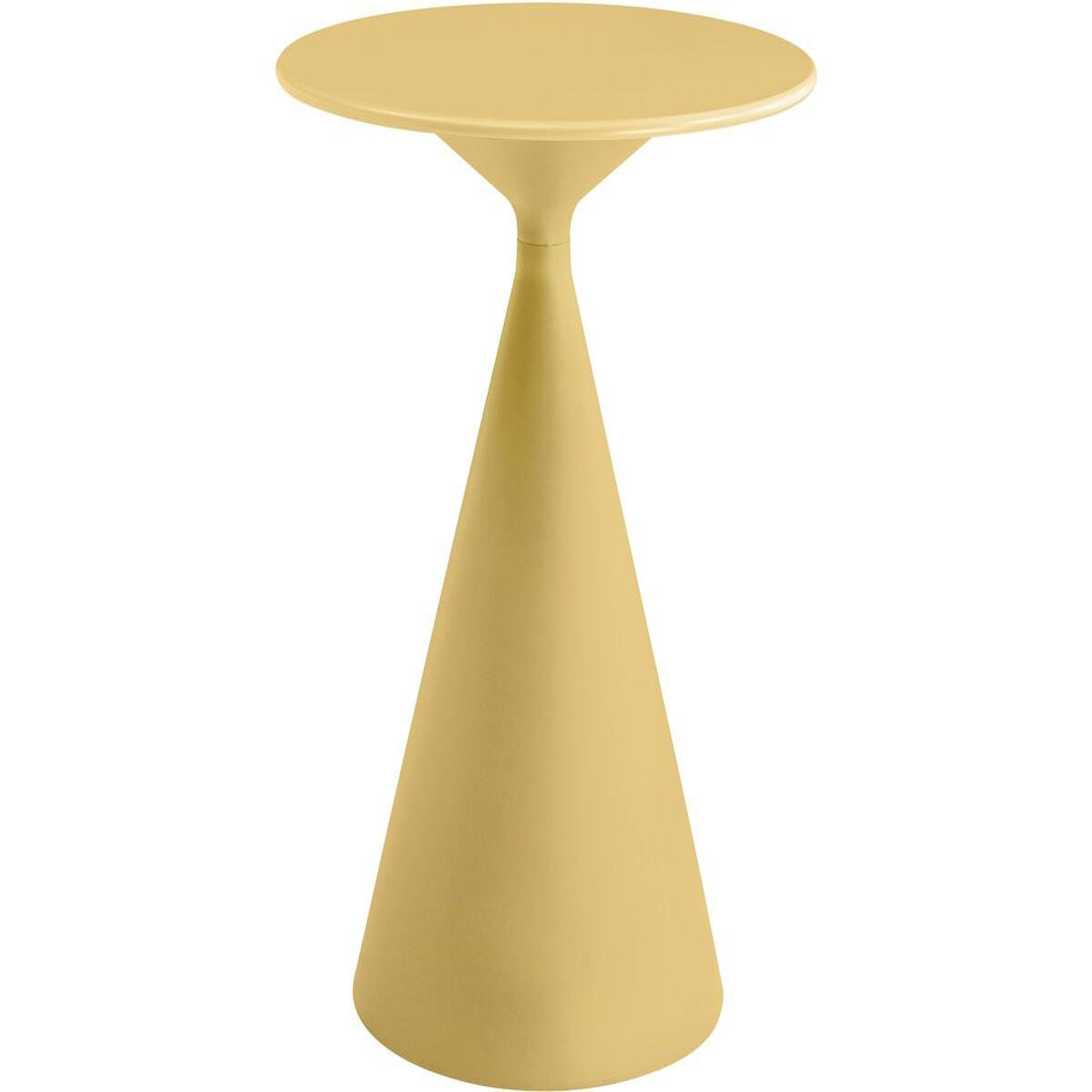 Habitat et Jardin Table haute bistro de jardin ⌀80 cm  néora  - jaune