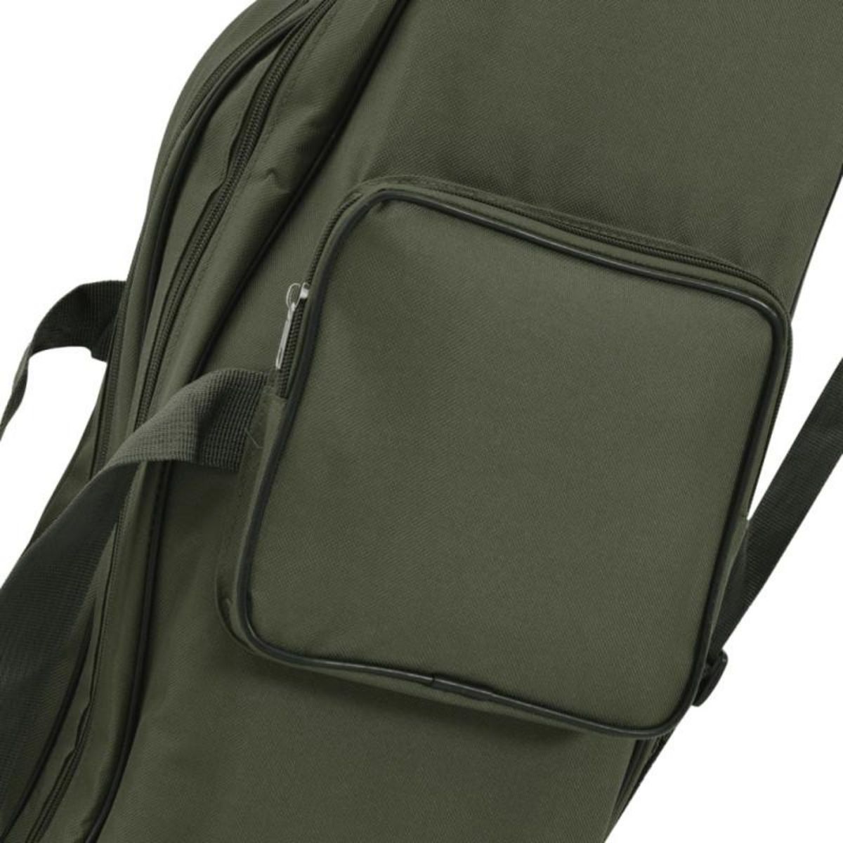 VIDAXL Sac de canne à pêche vert foncé 160 cm tissu oxford