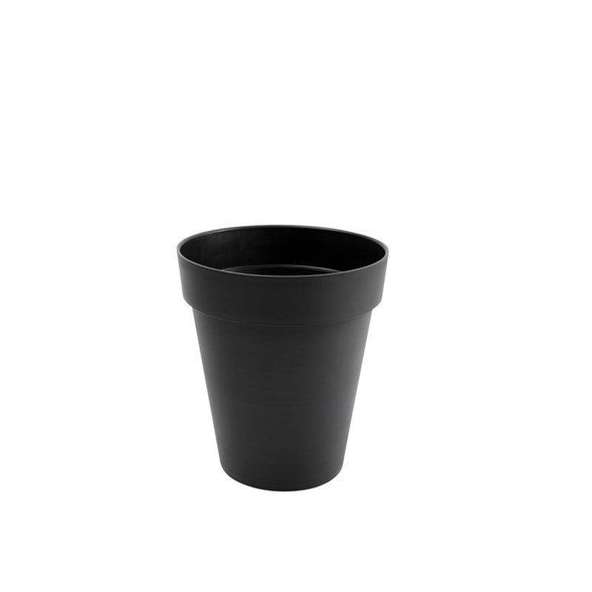 Eda Pot Plastique Diam.30 X H.26 Cm Gris Anthracite