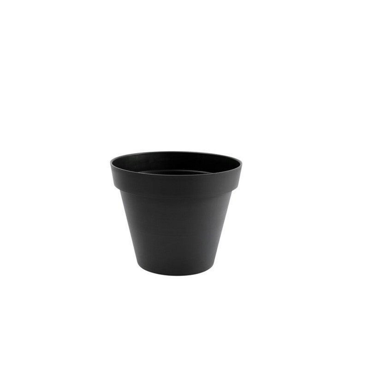 Eda Pot Plastique Diam.30 X H.26 Cm Gris Anthracite