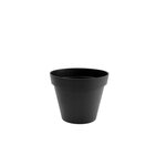 Eda Pot Plastique Diam.30 X H.26 Cm Gris Anthracite