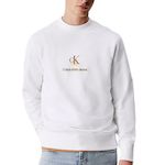 CALVIN KLEIN JEANS Sweat  Homme Calvin Klein Jeans Shadow. Coloris disponibles : Blanc