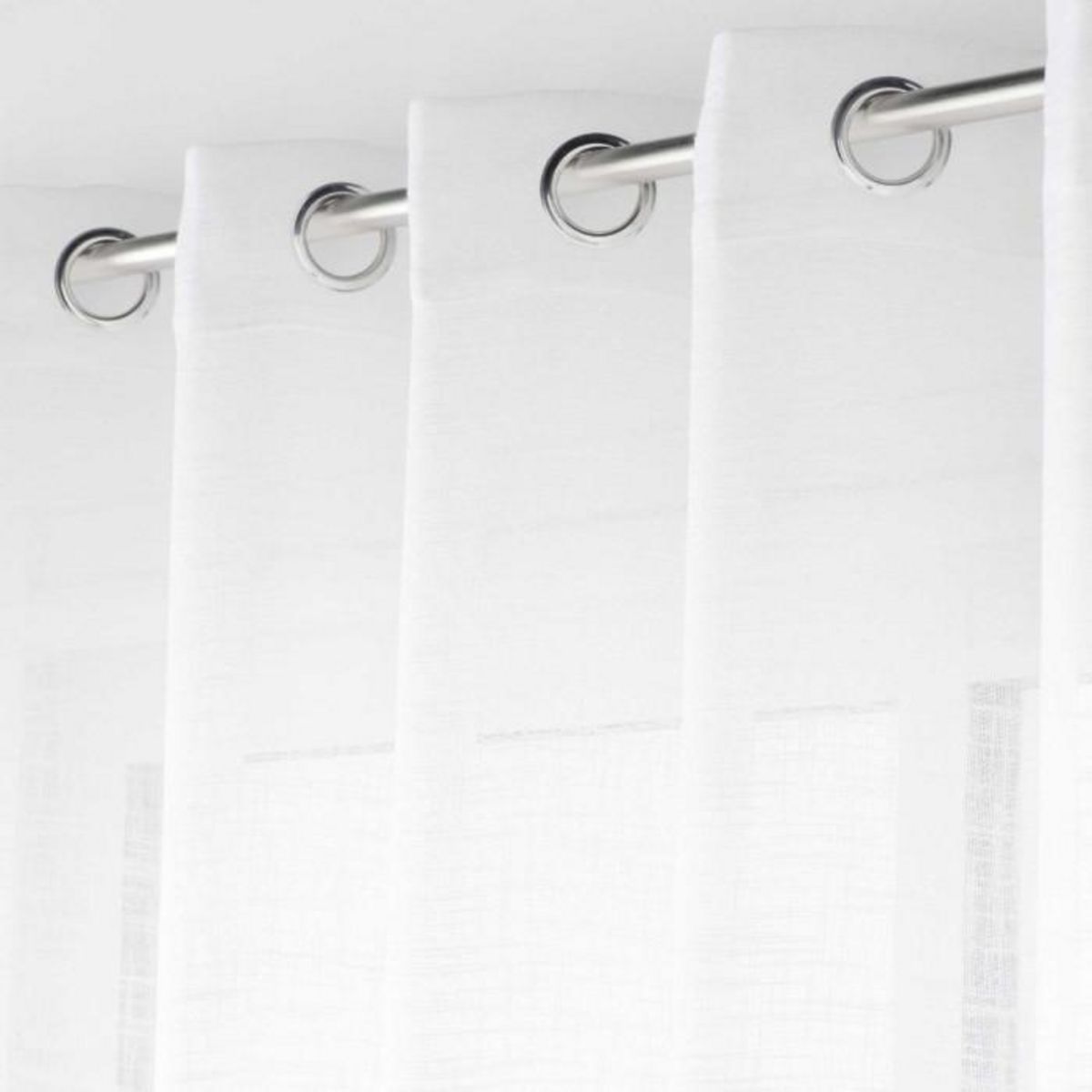 Paris Prix Rideau Voilage  Haltona  240x240cm Blanc