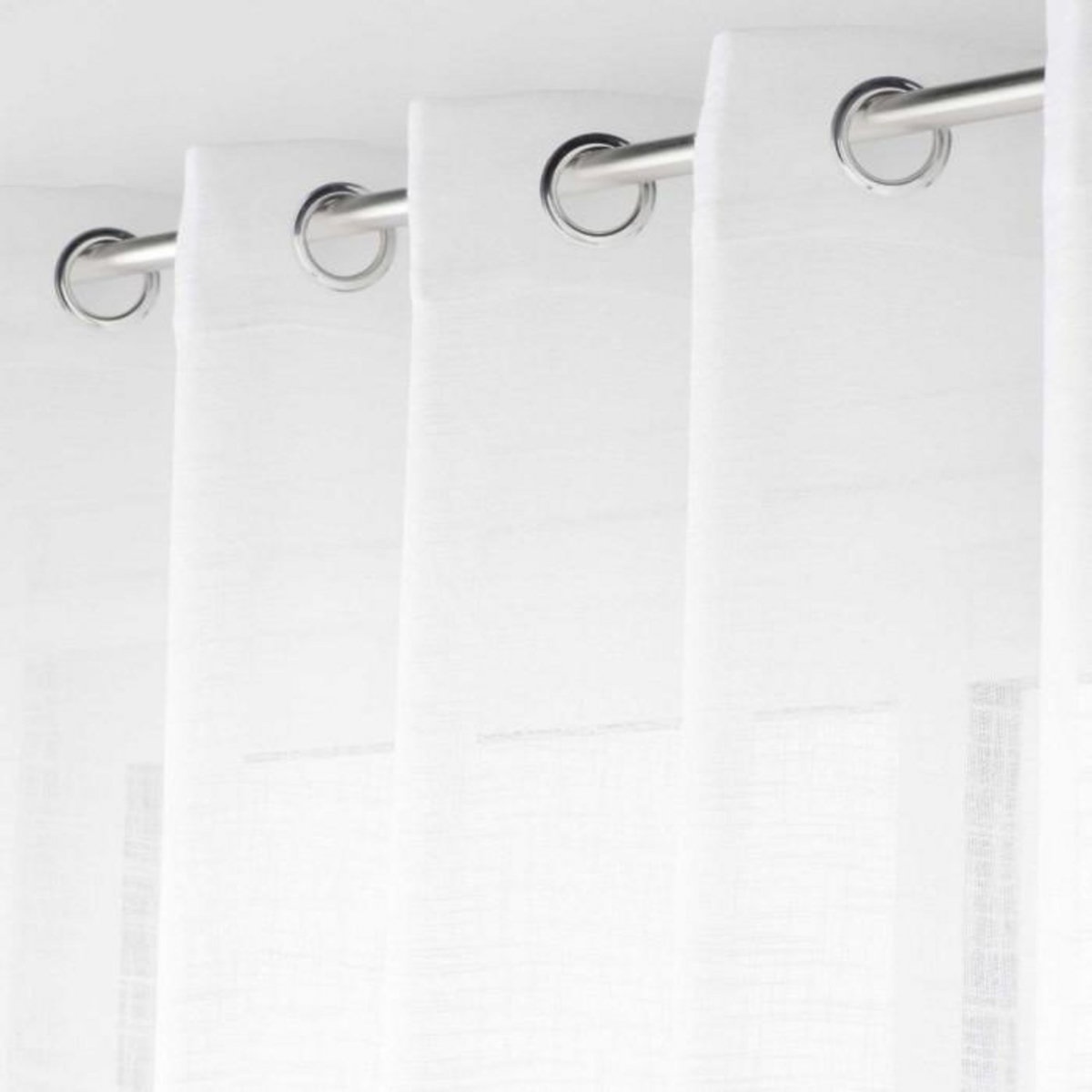 Paris Prix Rideau Voilage  Haltona  240x240cm Blanc