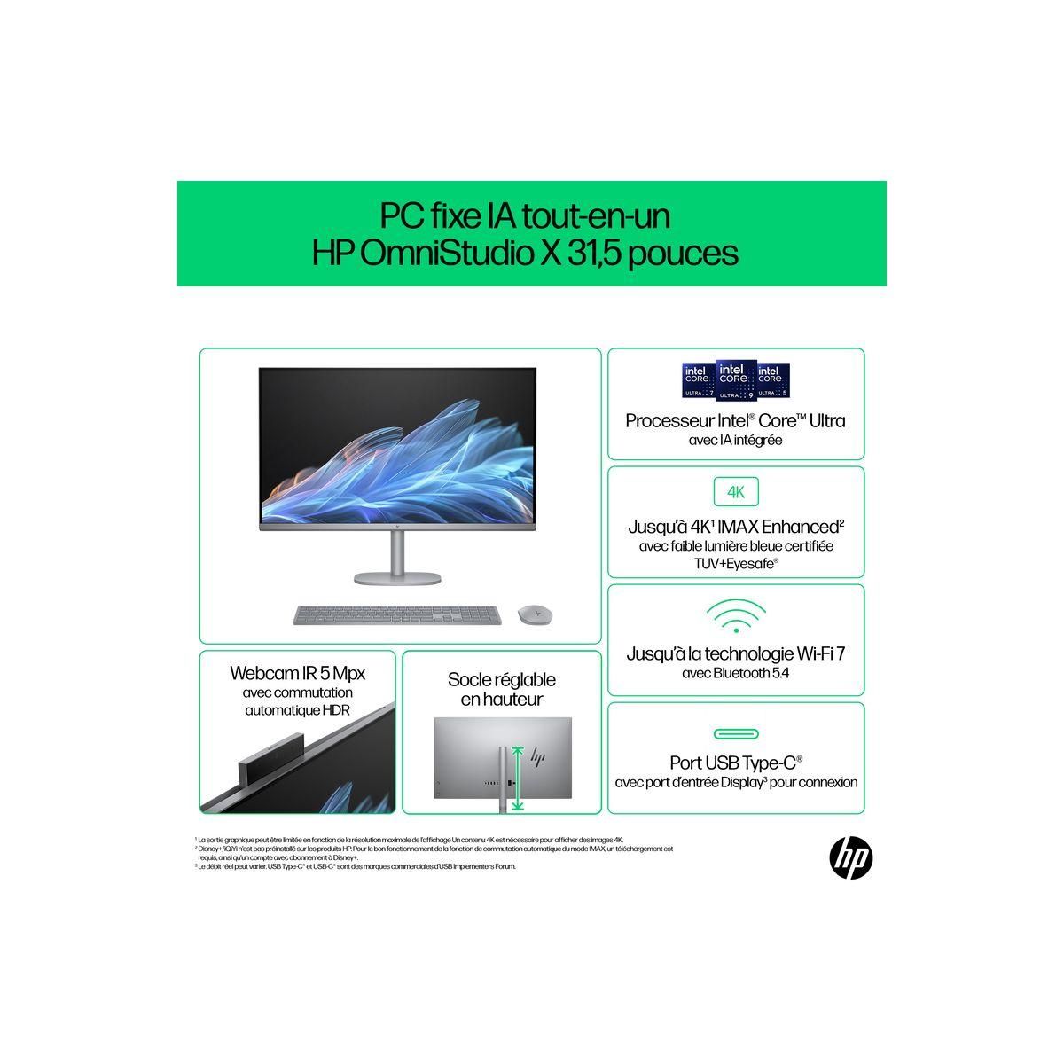 HP Ordinateur tout-en-un OmniStudio X 32-c0000nf