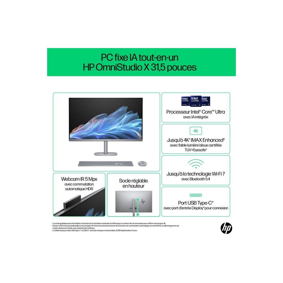 HP Ordinateur tout-en-un OmniStudio X 32-c0000nf