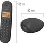 Voir la diapositive 5 : Logicom Téléphone sans fil Iloa - Solo Noir