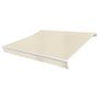 Voir la diapositive 2 : VIDAXL Toit d'auvent Toile Creme 6x3 m (Cadre non inclus)