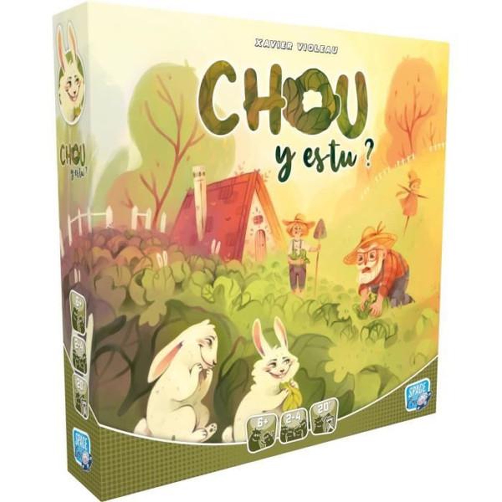 Asmodee Chou y es tu - asmodee - jeu simple d'observation et de strategie - des 6 ans