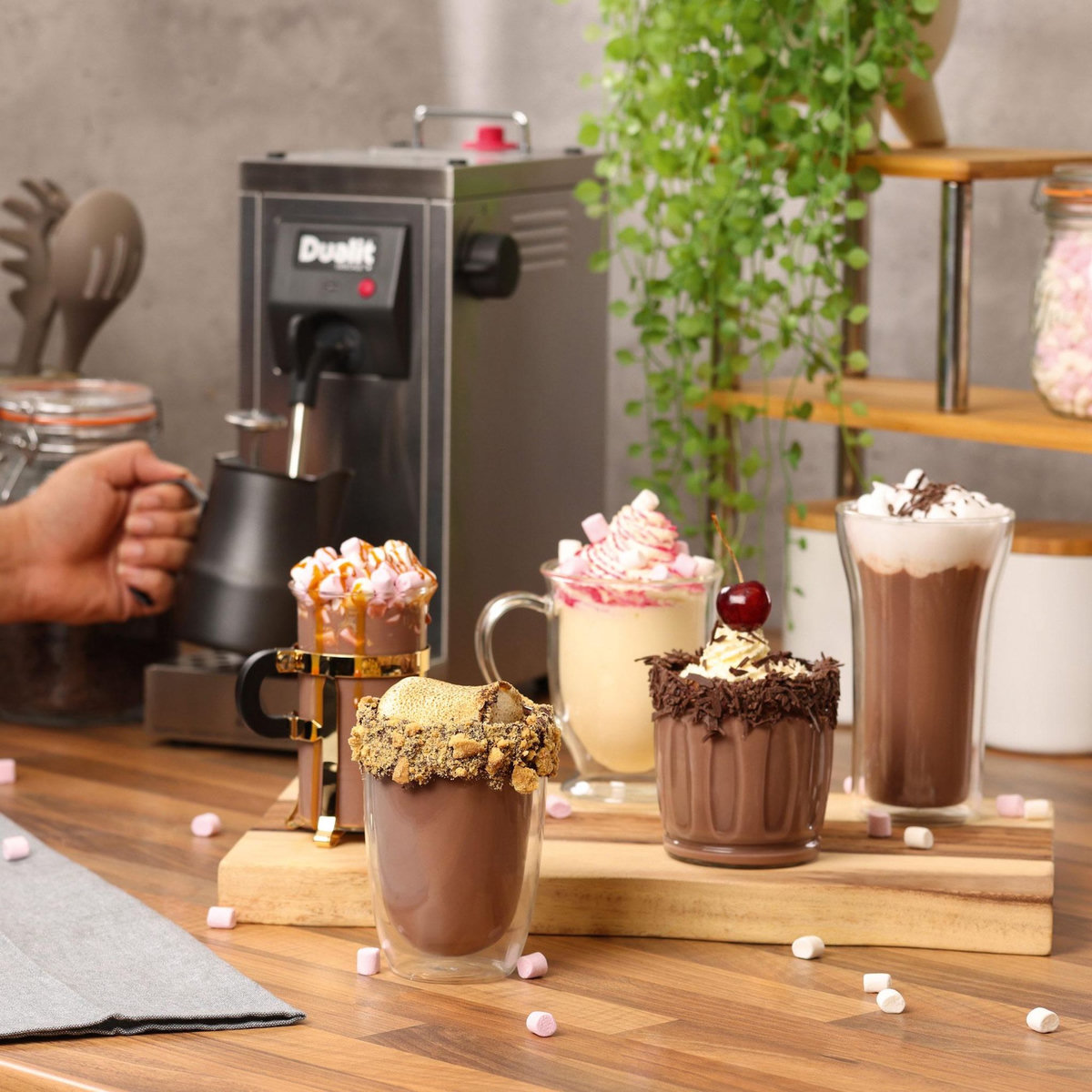 Dualit Steamer à lait 850 ml acier inoxydable brossé - 84851