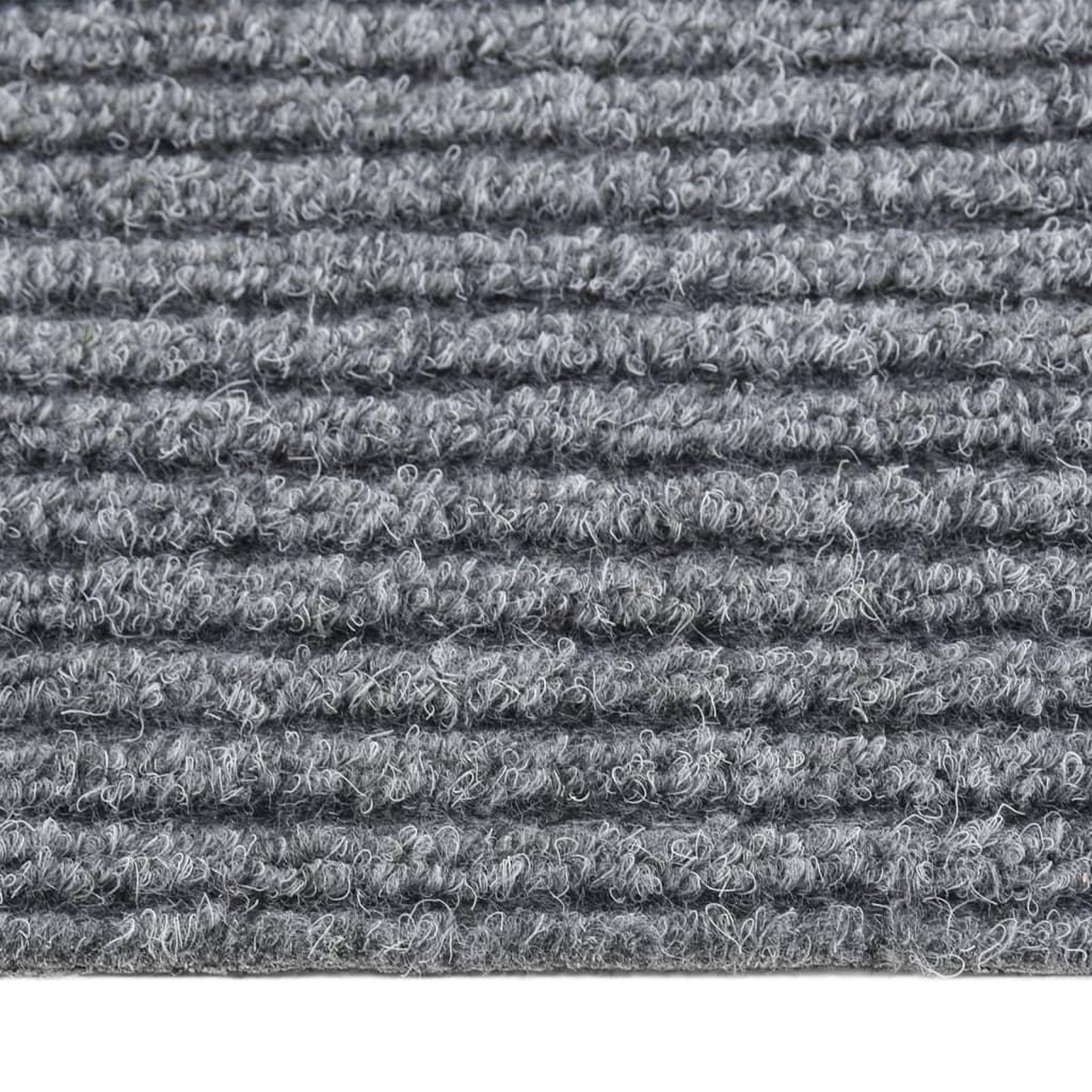 Voir la diapositive 5 : VIDAXL Tapis 100x400 cm Gris