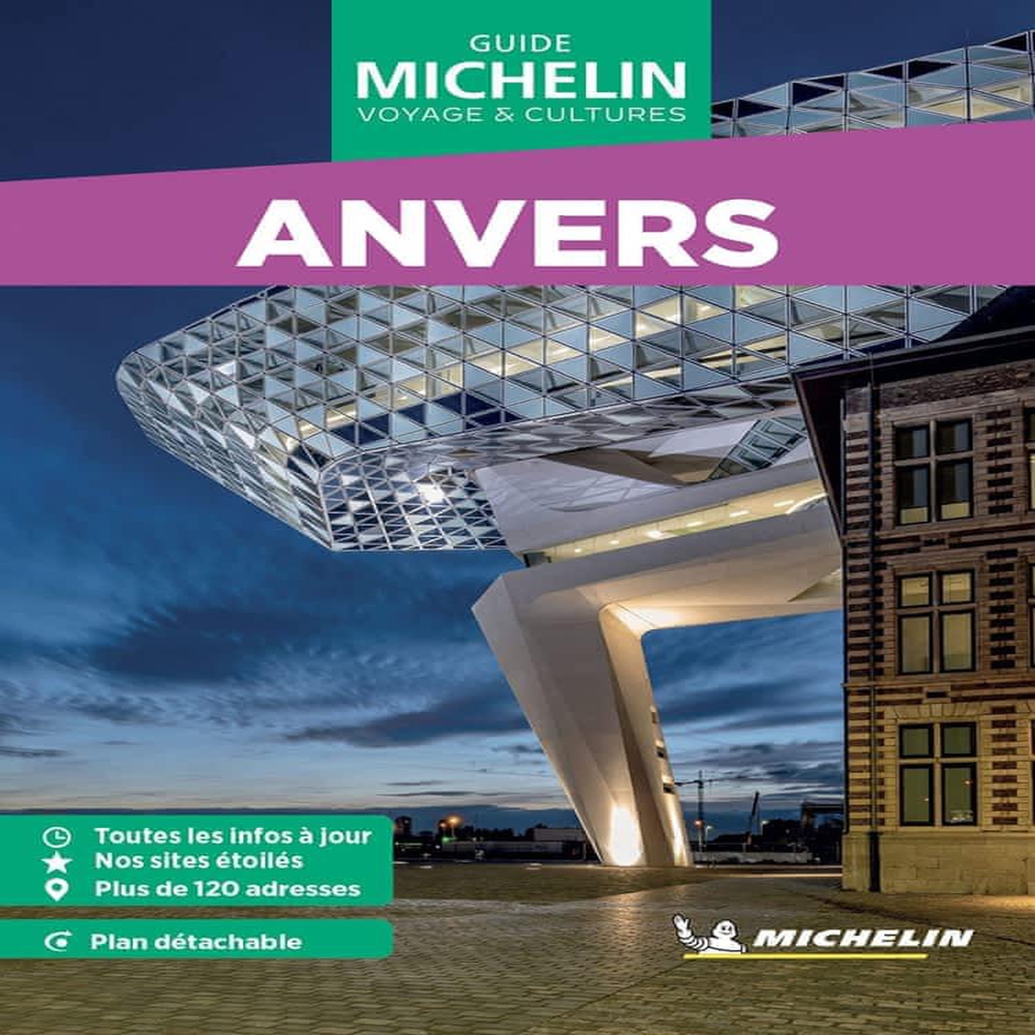 ANVERS. AVEC 1 PLAN DETACHABLE, Michelin