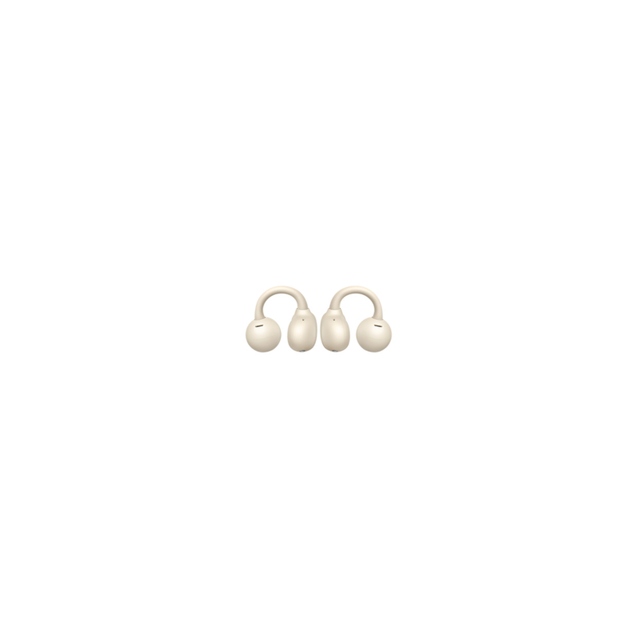 Voir la diapositive 4 : HUAWEI Ecouteurs Huawei FreeClip beige
