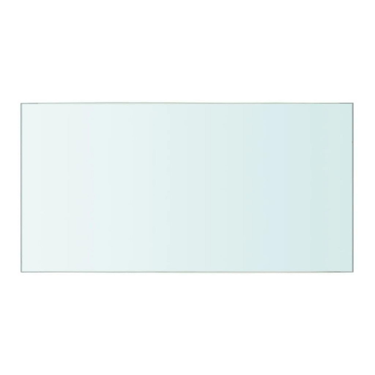VIDAXL Panneaux d'etagere 2 pcs Verre Transparent 40 x 20 cm