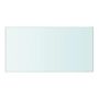 Voir la diapositive 3 : VIDAXL Panneaux d'etagere 2 pcs Verre Transparent 40 x 20 cm