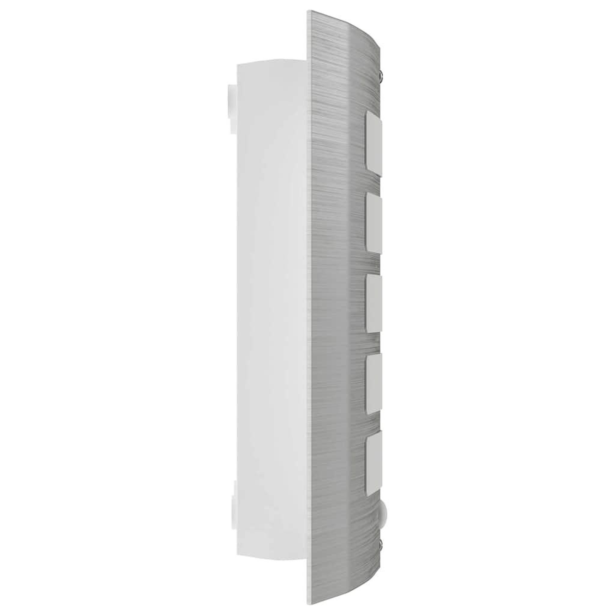 Voir la diapositive 2 : VIDAXL Lampe murale avec capteur de mouvement Acier inoxydable