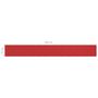 Voir la diapositive 5 : VIDAXL Ecran de balcon Rouge 75x600 cm PEHD