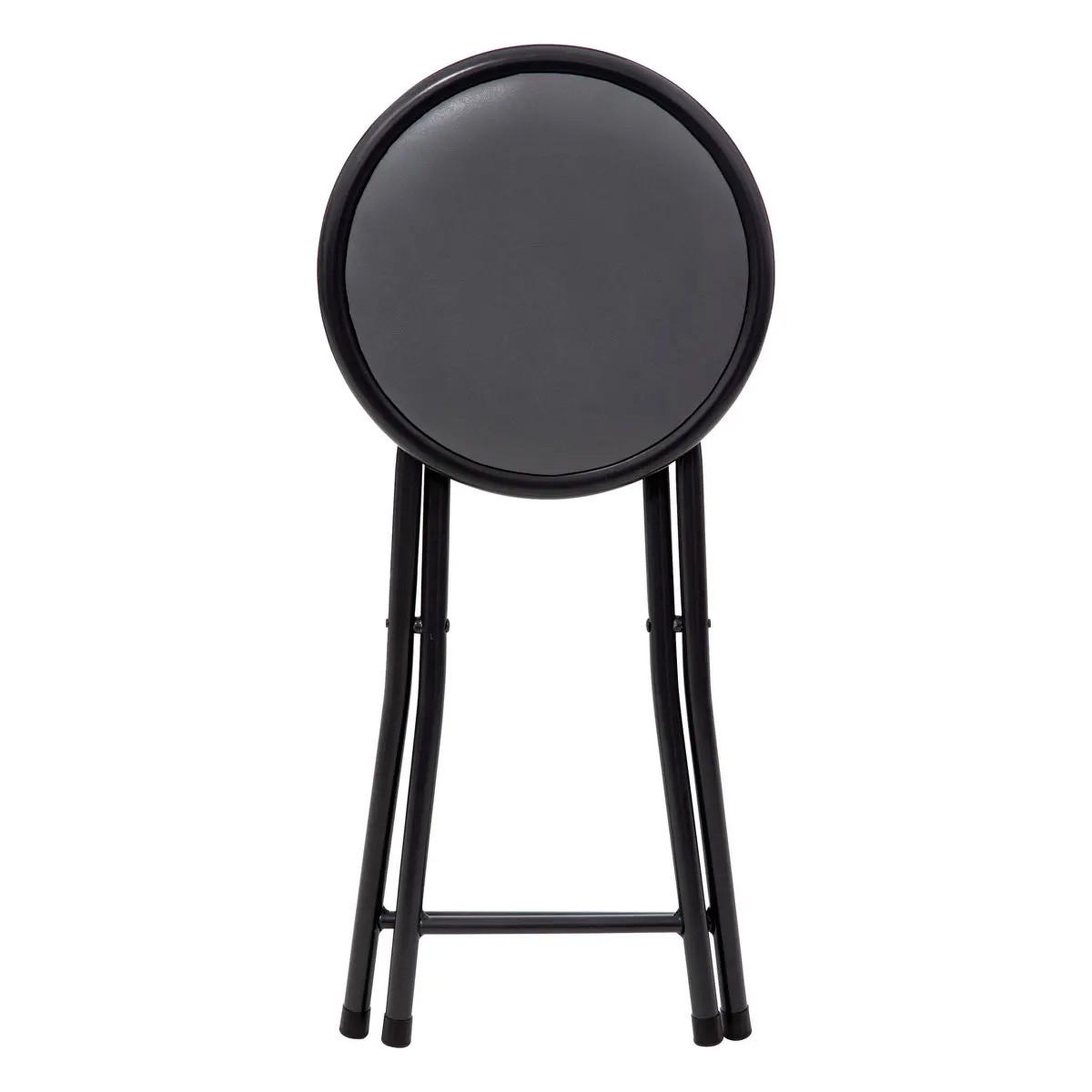 Voir la diapositive 2 : FIVE Tabouret pliant  trend  45cm gris