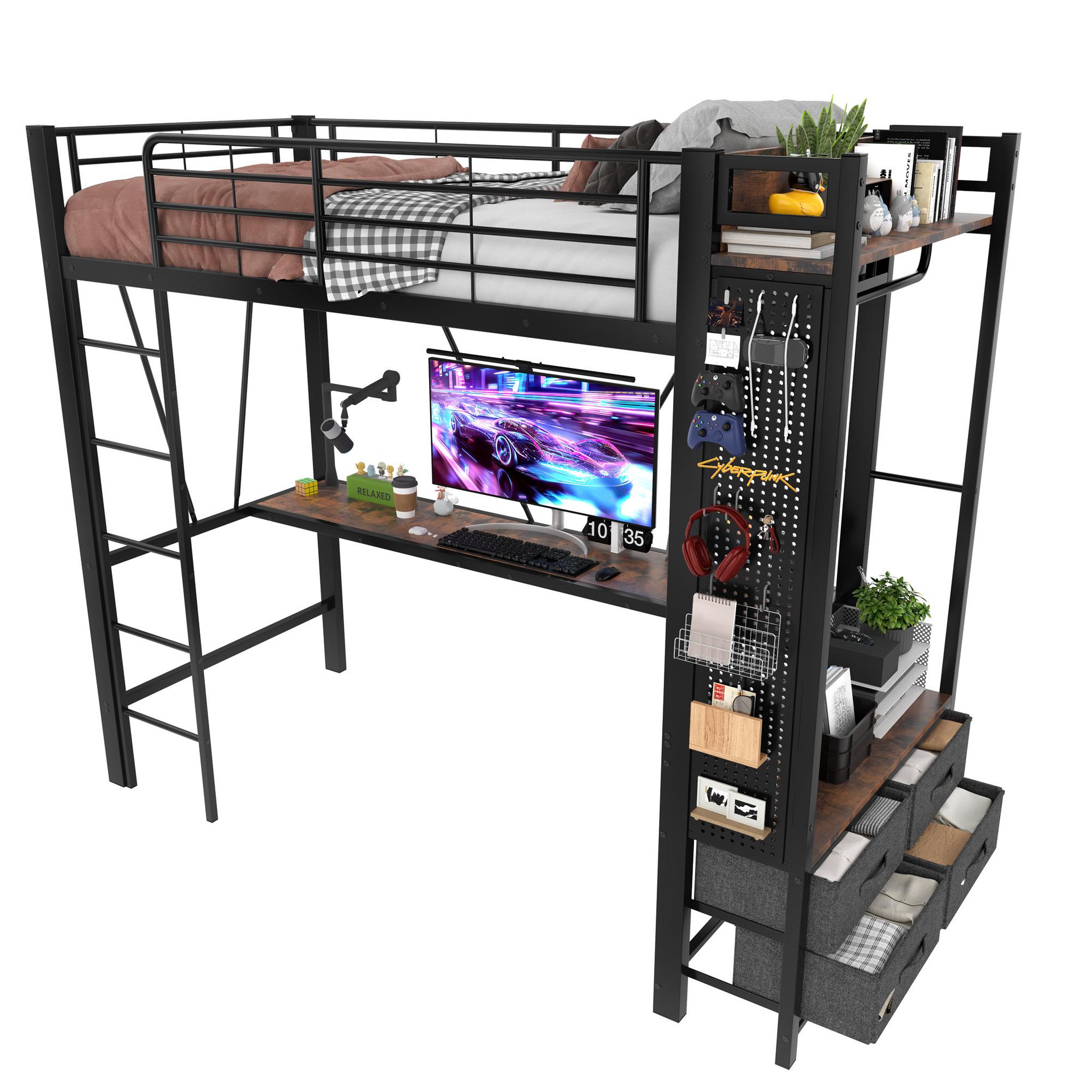 Voir la diapositive 1 : MERAX Lit mezzanine