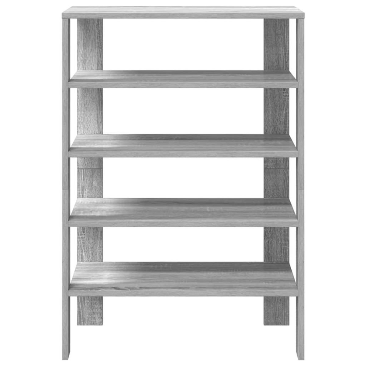 VIDAXL Etagere a chaussures sonoma gris 60x30x98 cm bois d'ingenierie