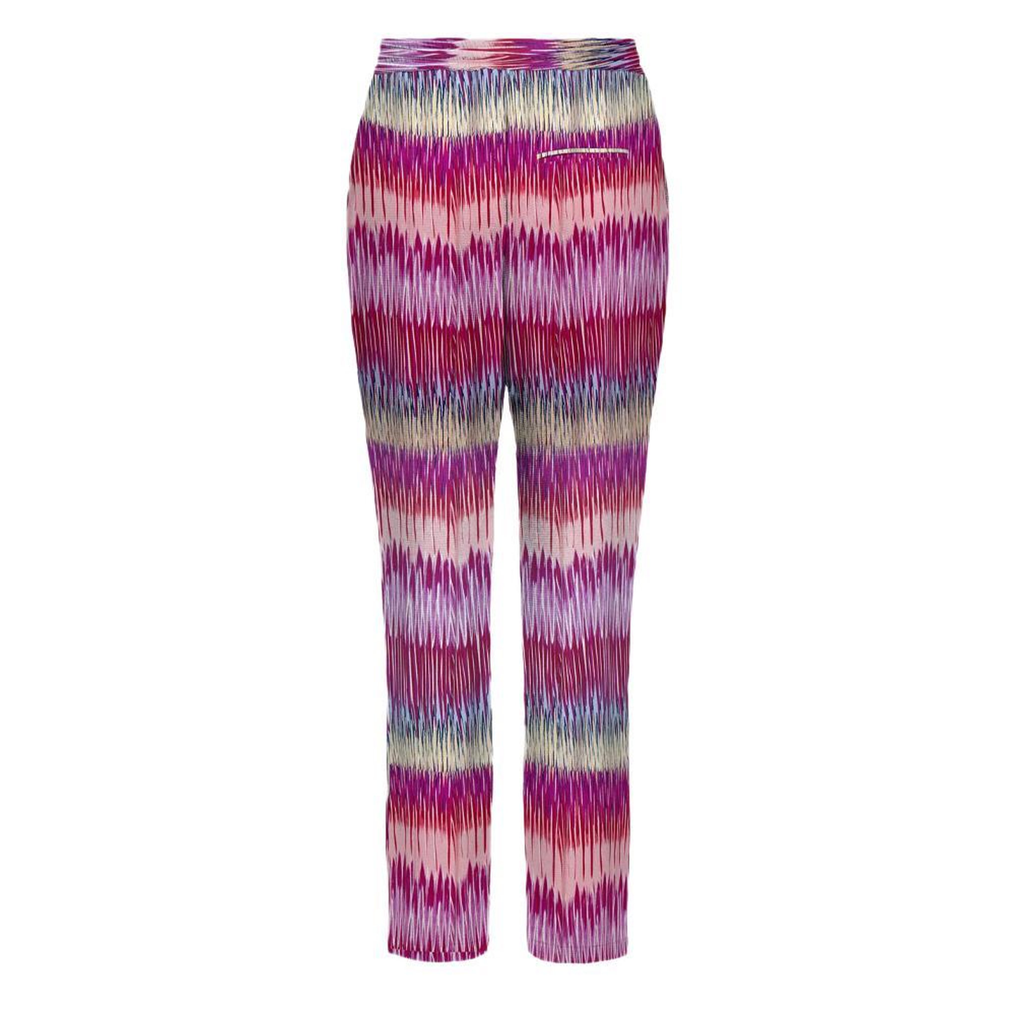 Voir la diapositive 2 : Only Pantalon Rose/Marine à Motifs Femme Only 15222230