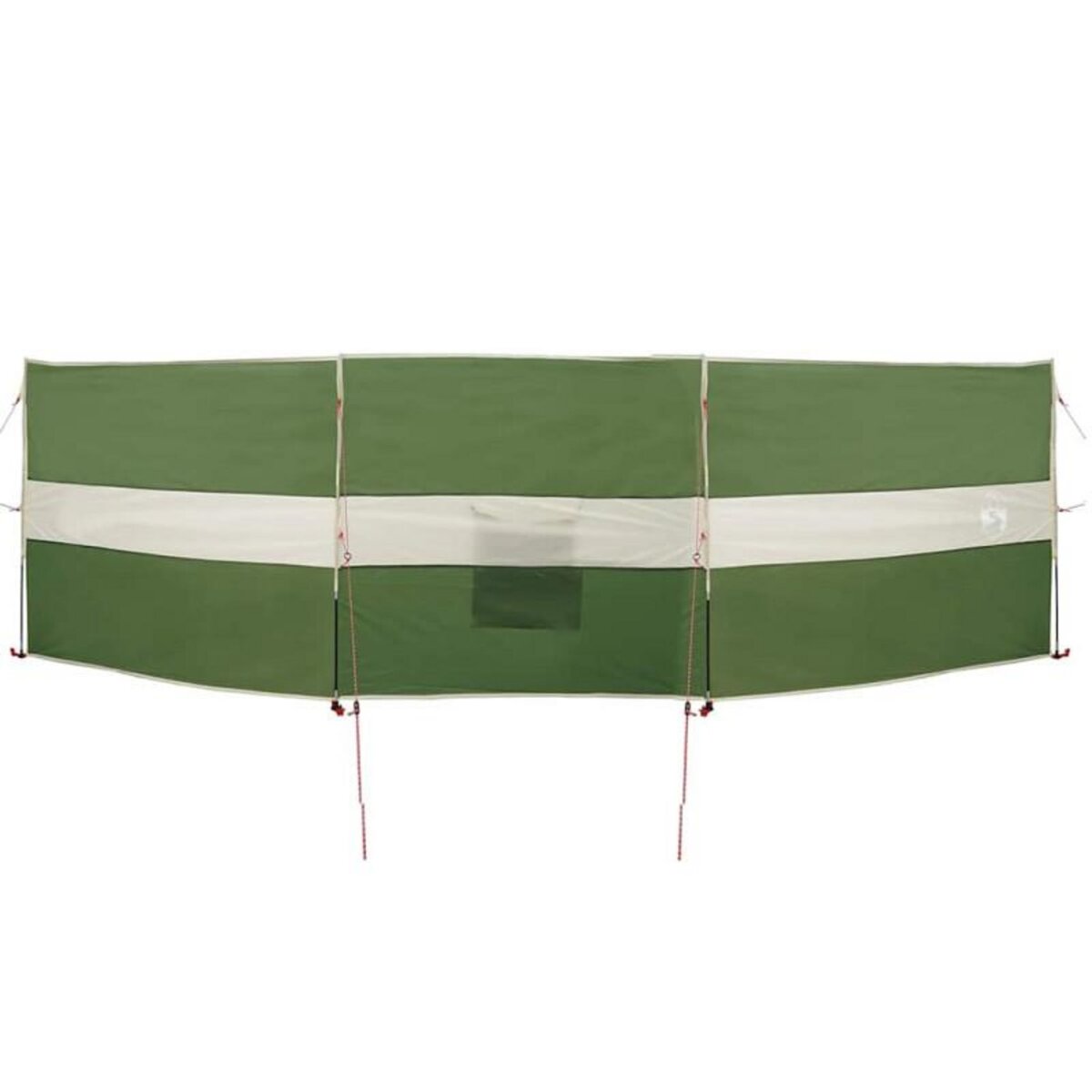 VIDAXL Brise vent de camping vert 490x123 cm imperméable