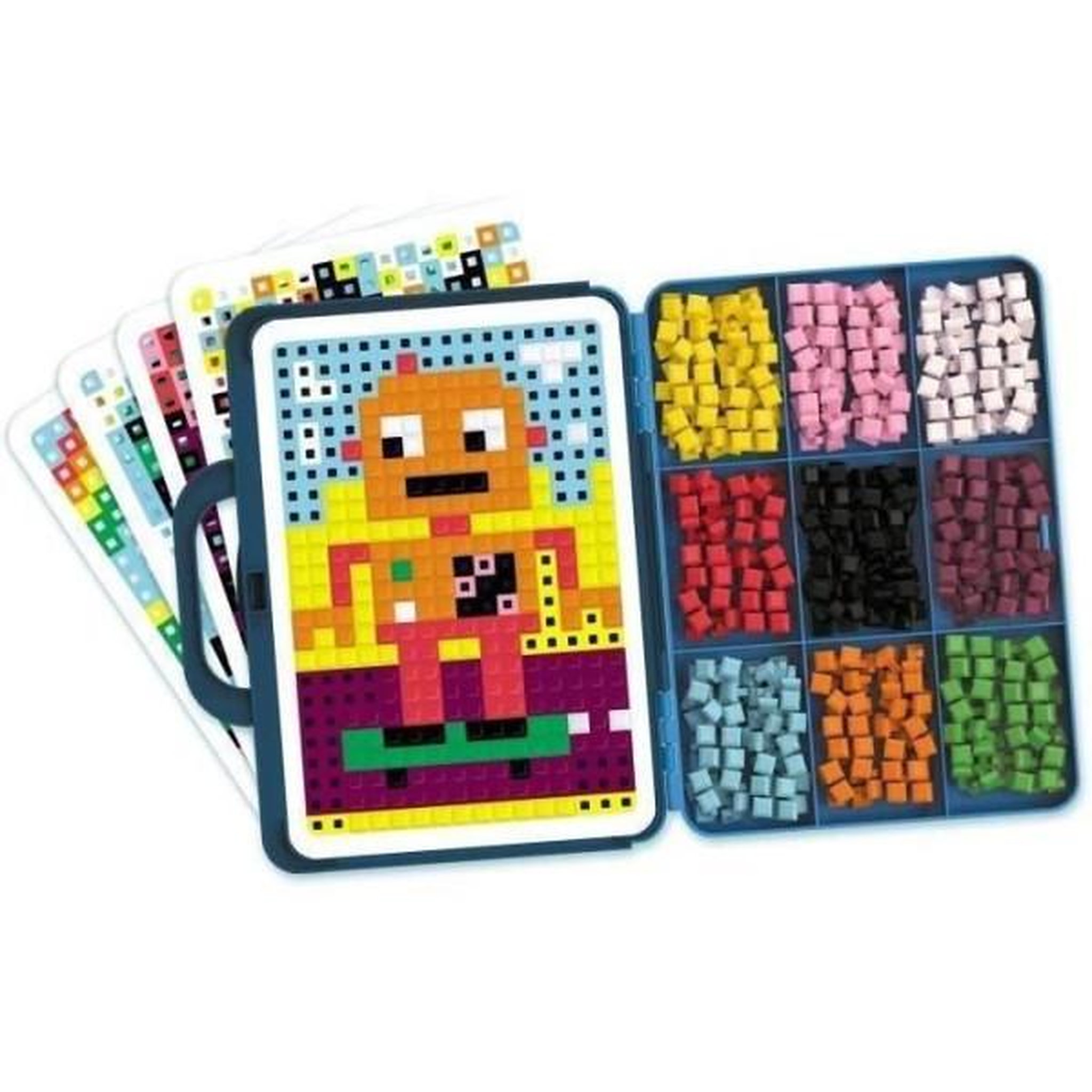 Voir la diapositive 3 : Nathan CLIC EDUC PIXELS - Jeu de création - NATHAN - Reconnaissance des couleurs et imagination !