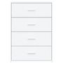 Voir la diapositive 5 : VIDAXL Buffet blanc 60x31x84 cm bois d'ingenierie