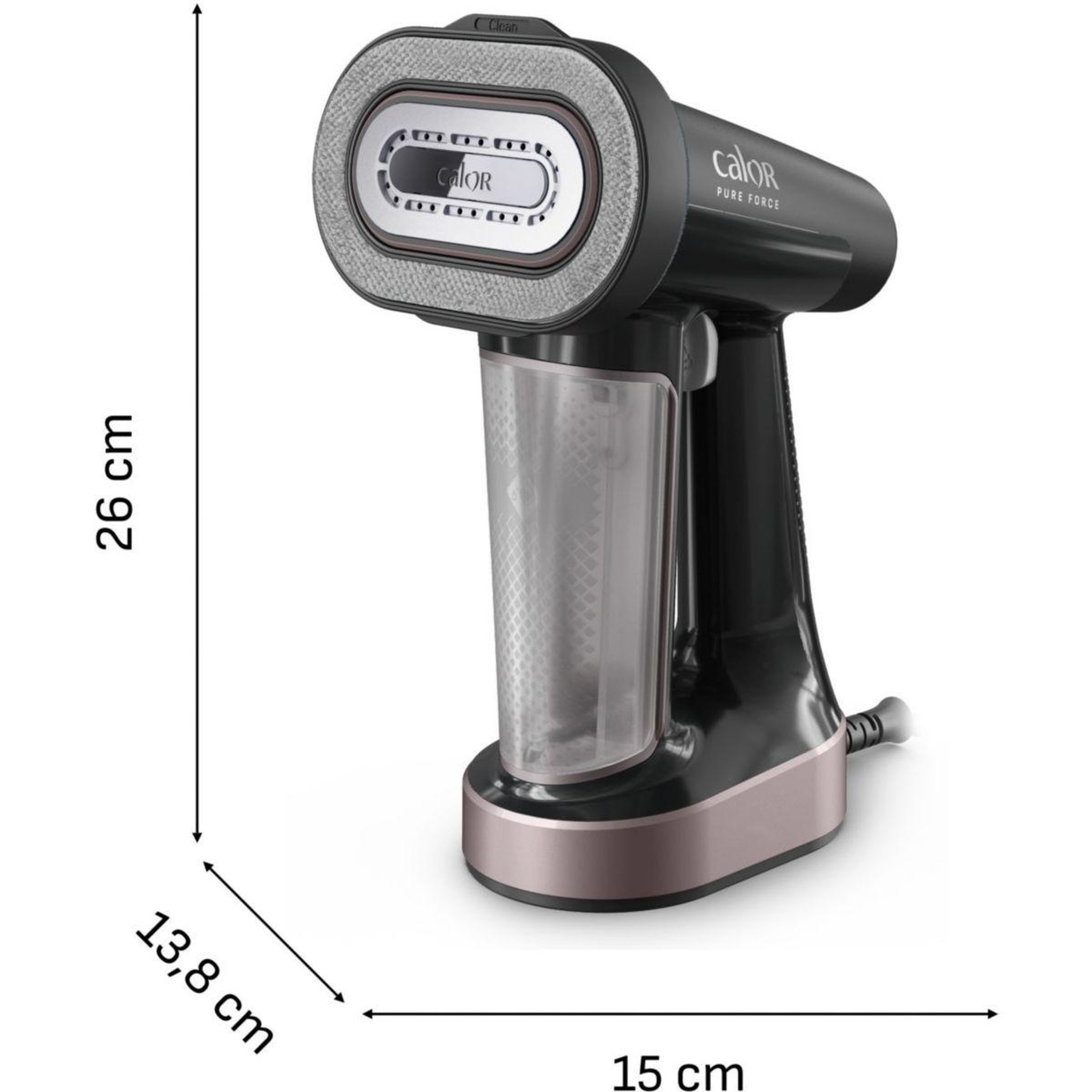 Voir la diapositive 5 : CALOR Défroisseur vapeur dt8765c0 pure force 3 en 1
