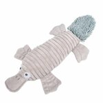 Paris Prix Peluche pour Chien  Ornithorynque  38cm Gris