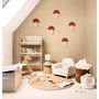 Voir la diapositive 6 : ATMOSPHERA Lampe à suspendre CHAMPIGNON - H. 23 cm - Rouge et beige