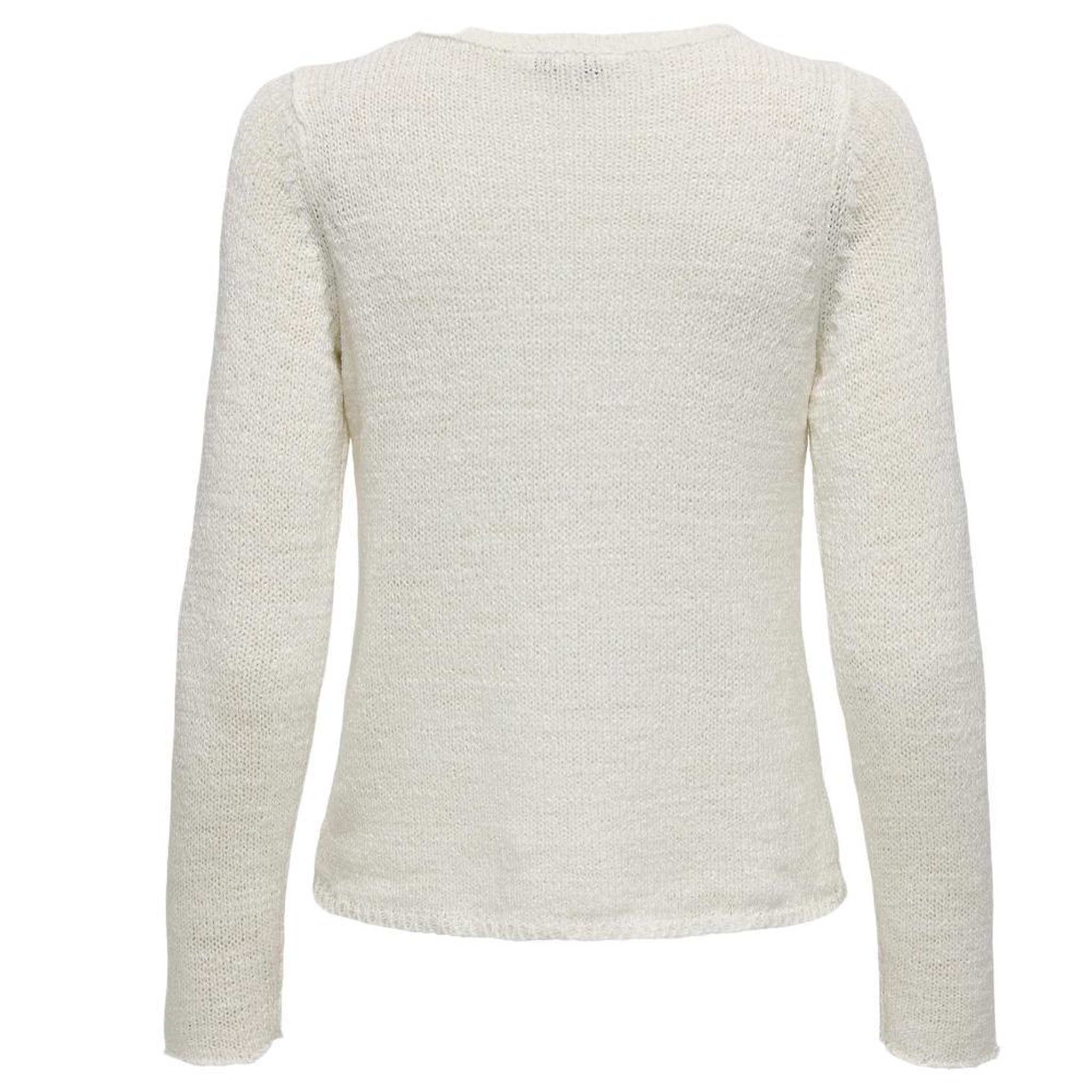 Voir la diapositive 2 : Only Pull Blanc Femme Only Geena