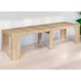 Voir la diapositive 4 : CONCEPT USINE Table console extensible en bois - 3 m BELLI