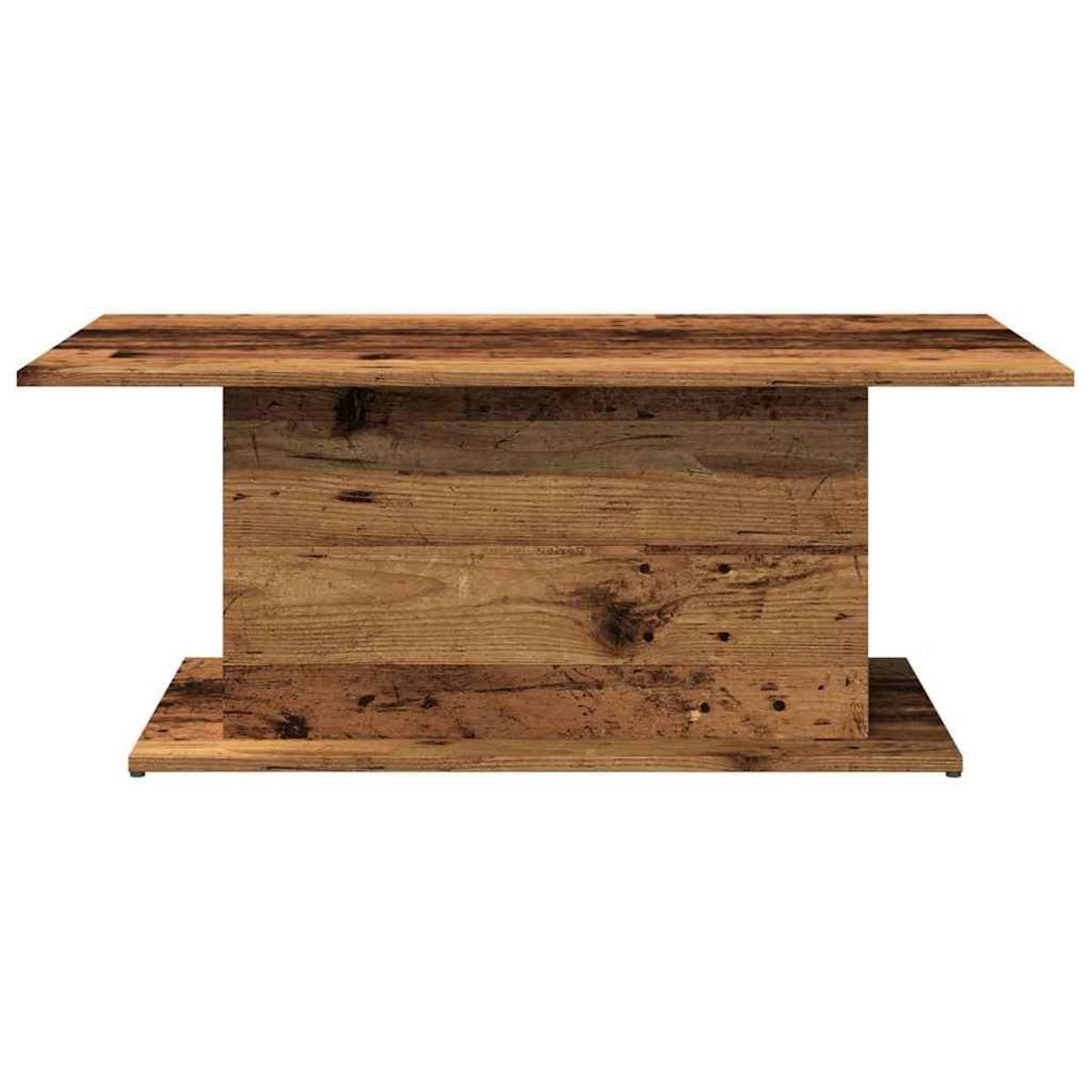VIDAXL Table basse vieux bois 102x55,5x40 cm bois d'ingenierie