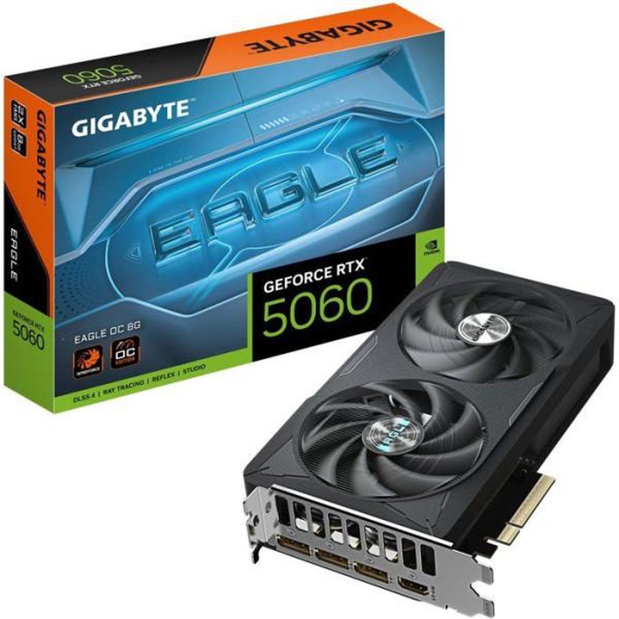 Gigabyte GIGABYTE - EAGLE - Carte graphique - NVIDIA RTX 5060 OC - 8 Go