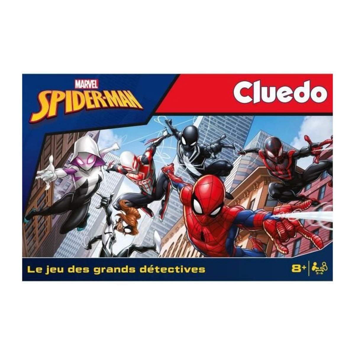 Winning Moves CLUEDO Spider-Man - Jeu de société - WINNING MOVES