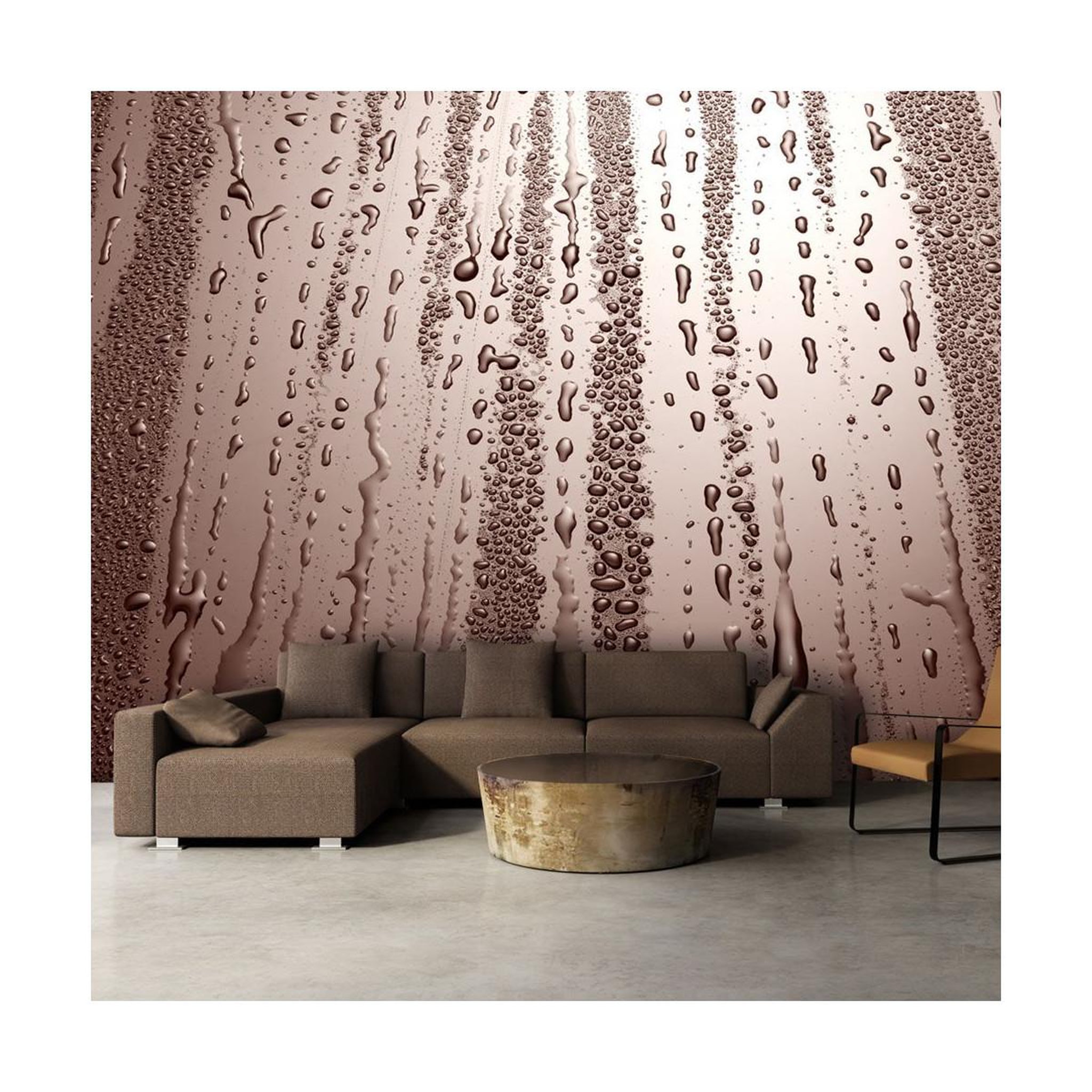Paris Prix Papier peint  autumn drizzle. Coloris disponibles : Multicolore